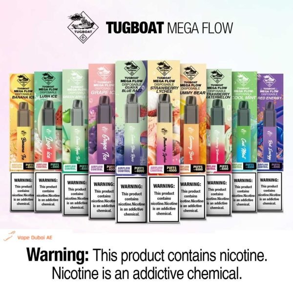 Tugboat Mega Flow Disposable Vape